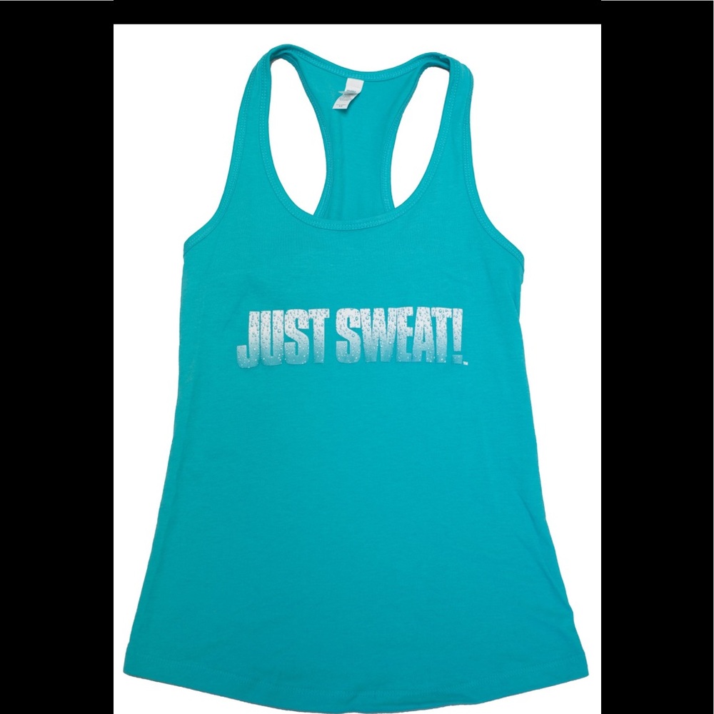 Ladies Racerback Tank Top  (Tahiti Blue)